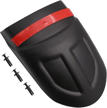 Motorcycle Front Mudguard Rear Extender Extension Fit For Honda NC750X NC750S NC700X NC700S, Durable Anti- ABS Material, Easy Arrow Storage Case Design, For Heavy Rains and Muddy Roads, Fit