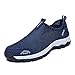 Zapatillas Hombres De Deporte Sin Cordones De Montañismo Deporte Running Zapatos Talla 39-48 para Correr Gimnasio Sneakers Deportivas Padel Transpirables Casual Zapatos de Red calados.