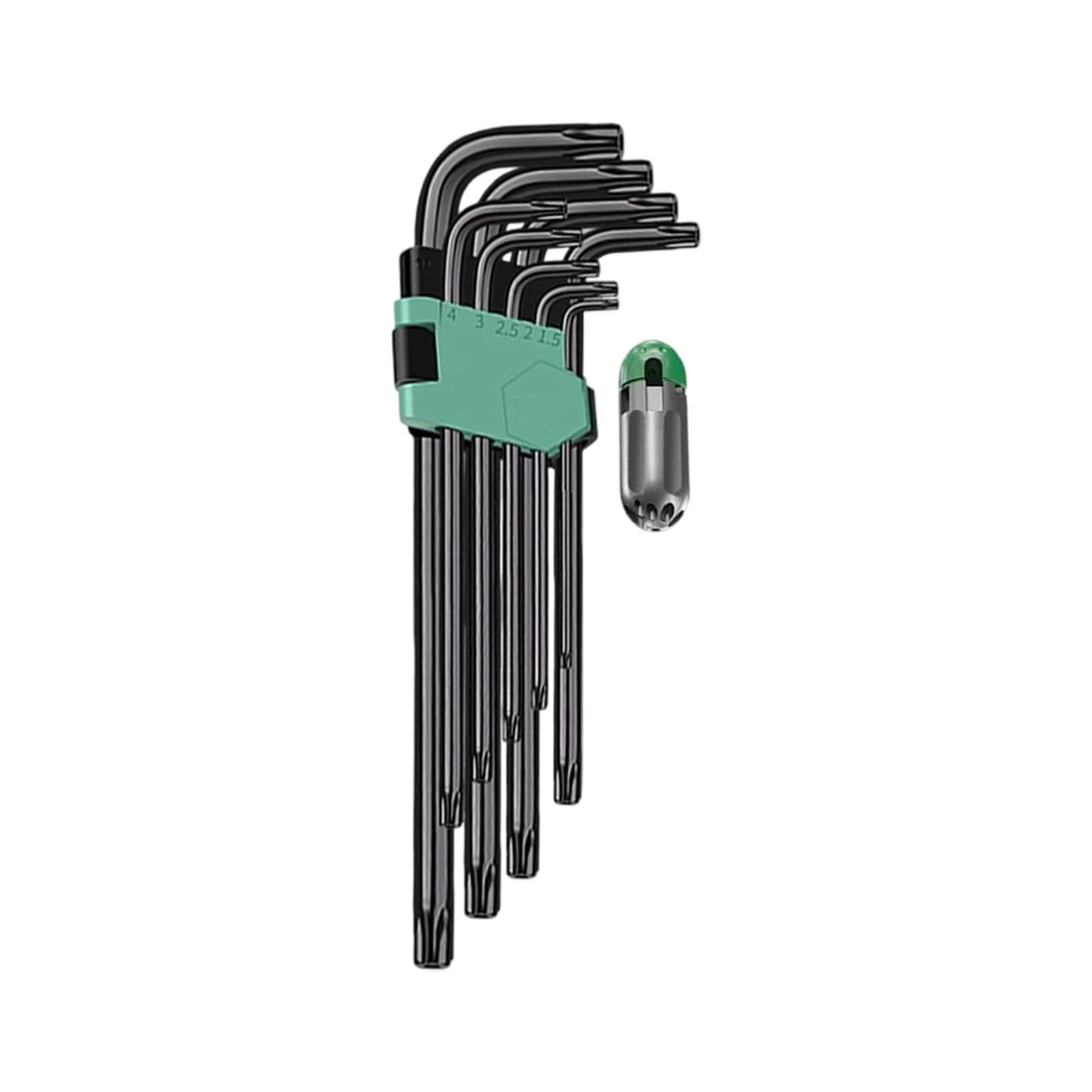 Rgybao Hono Black Plum B 5 / 9Pcs L Type Screwdriver Set High Hardness Steel For Artisanal Home Improvement Black Handle Spell Essential Glory Black Plum Spell Essential
