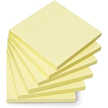 M&G 6 Pads Sticky Notes, 3 x 3 in Colorful Sticky Note Pad, Self-Stick Note Pads for School Office Home Supplies, Total 360 Sheets, Pastel Colors