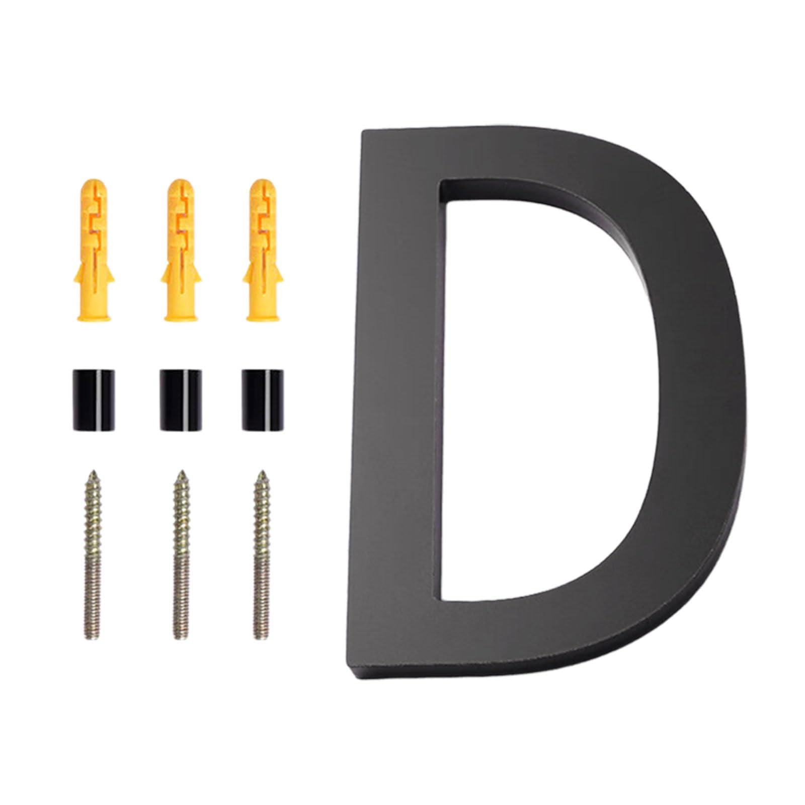 Kokdid D Modern Oor Plates Oor Label Letters Plate Sign With Screw Acrylic Floating House Letters For Mounting Enduring Acrylic Floating House For Outside