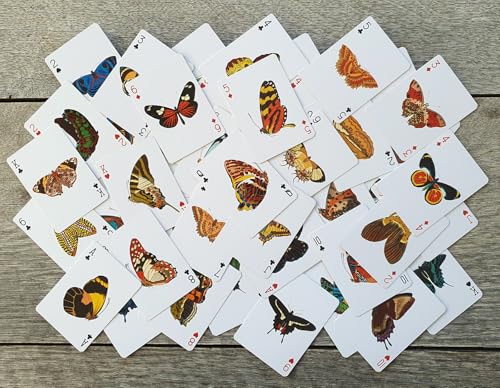 Baraja de póker Beautiful Butterfly 54 cartas variadas miniatura 4