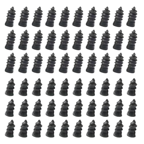 WZP 60 PCS Tire Repair Rubber Nail Kit, Vacuum Tire Screw Plug Repair Kit, Fast Self-Service Tool, Universal for Car Motorcycle Truck Tractor