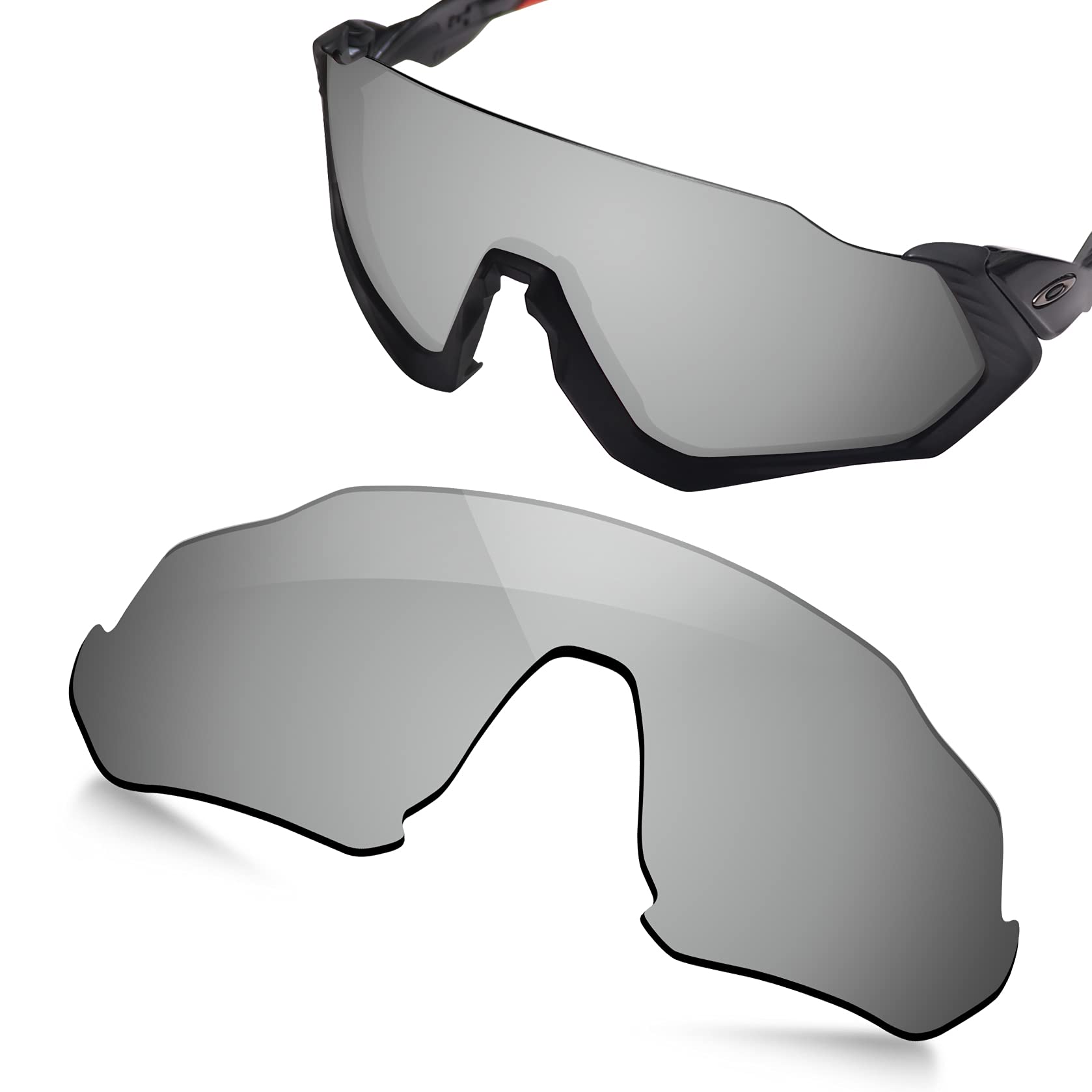 TRUSHELL Polarized Replacement Lenses for Oakley Flight Jacket OO9401 Sunglass