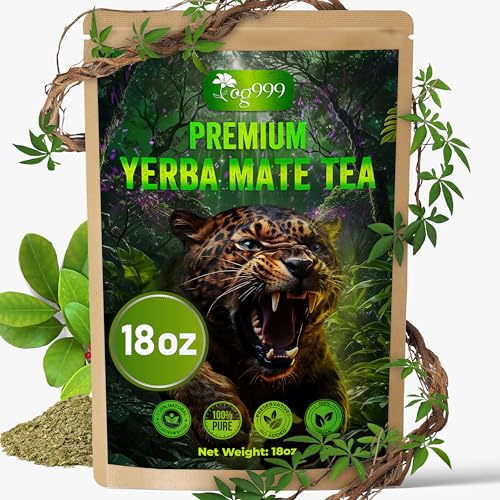 Image of TOG999, Premium 18oz Yerba Mate Tea, Hi-Caffeine, Super-Green Yerba Mate| No Dust| Fresh - Never Aged (Ilex Paraguariensis), Cultivated from Argentina - Rich in Antioxidants and Plant Nutrients.