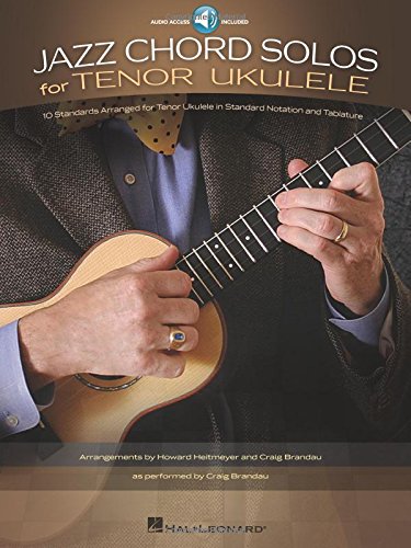Jazz Chord Solos for Tenor Ukulele: 10 Standards