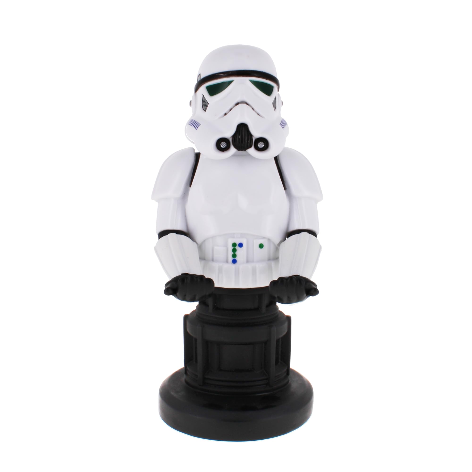 Cableguys Star Wars Stormtrooper Controller Holder & Phone Stand - Gaming Accessories for Room and Desk Setup, Holder Compatible with Xbox, PlayStation & Most Standard Game Controllers