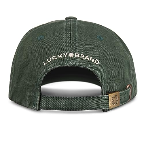 Image of Lucky Brand Classic Cotton Adjustable | Dad Hat | Baseball Cap | Golf | Fishing | Low Profile | 5 Panel Design