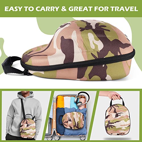 Glamgen Unisex Travel Accessory Pack Organizer, Camouflage hat case, Black, hat case - Image 2