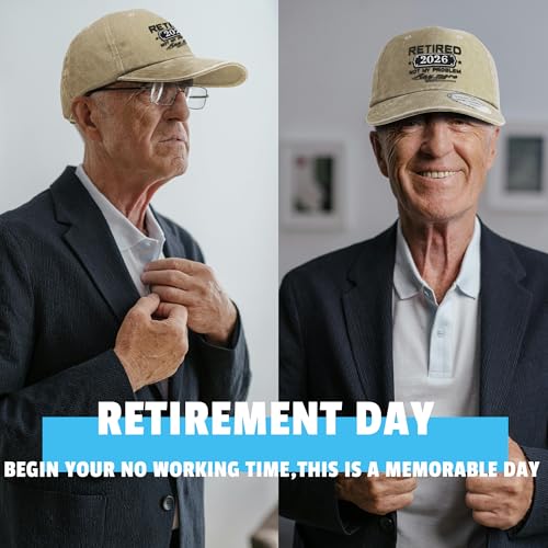 Image of Retirement Gifts for Men,2026 Retired Hat for Dad Coworkers Friends