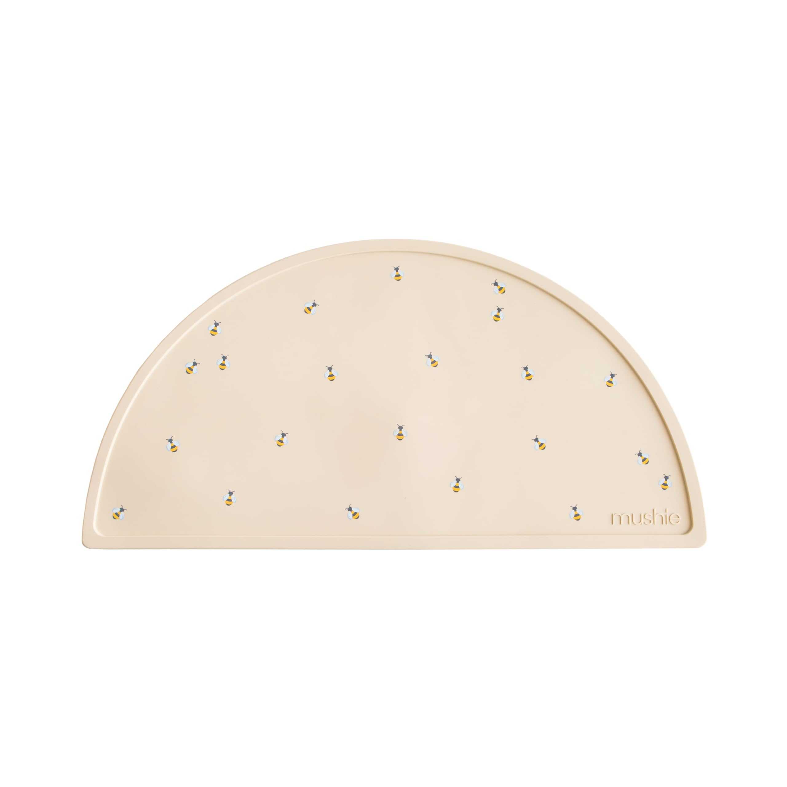 Mushie Mantel individual de silicona para comida de bebé, tapete antideslizante con patrones clásicos, sin BPA, fácil de limpiar, apto para lavavajillas, tapete de comedor para niños pequeños — view 24