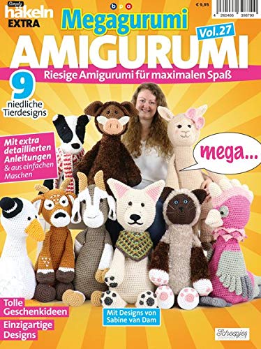 Simply Häkeln EXTRA: Megagurumi! AMIGURUMI Vol. 27 - Riesige Amigurumi für maximalen Spaß Simply Häkeln EXTRA: Megagurumi! AMIGURUMI Vol. 27 - Riesige Amigurumi für maximalen Spaß
