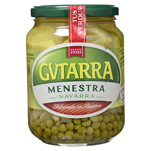 Gvtarra Menestra Navarra - Paquete de 6 x 425 Gramos, 2550 Gramos