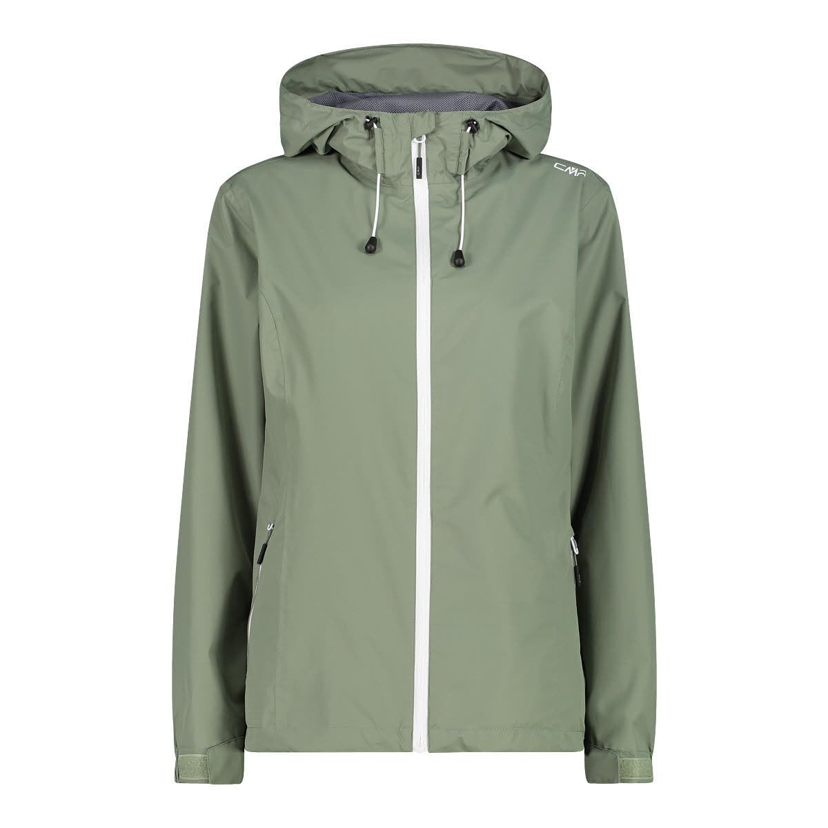 CMP Damen Giacca Pioggia In Poliestere Antistrappo Da Donna Regenjacke, Salvia, 46 EU