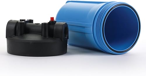 Miniatura 3 de Hydronix HF45-10BLBK15PR - Carcasa de filtro de agua de 10 a 1.5 pulgadas con PR