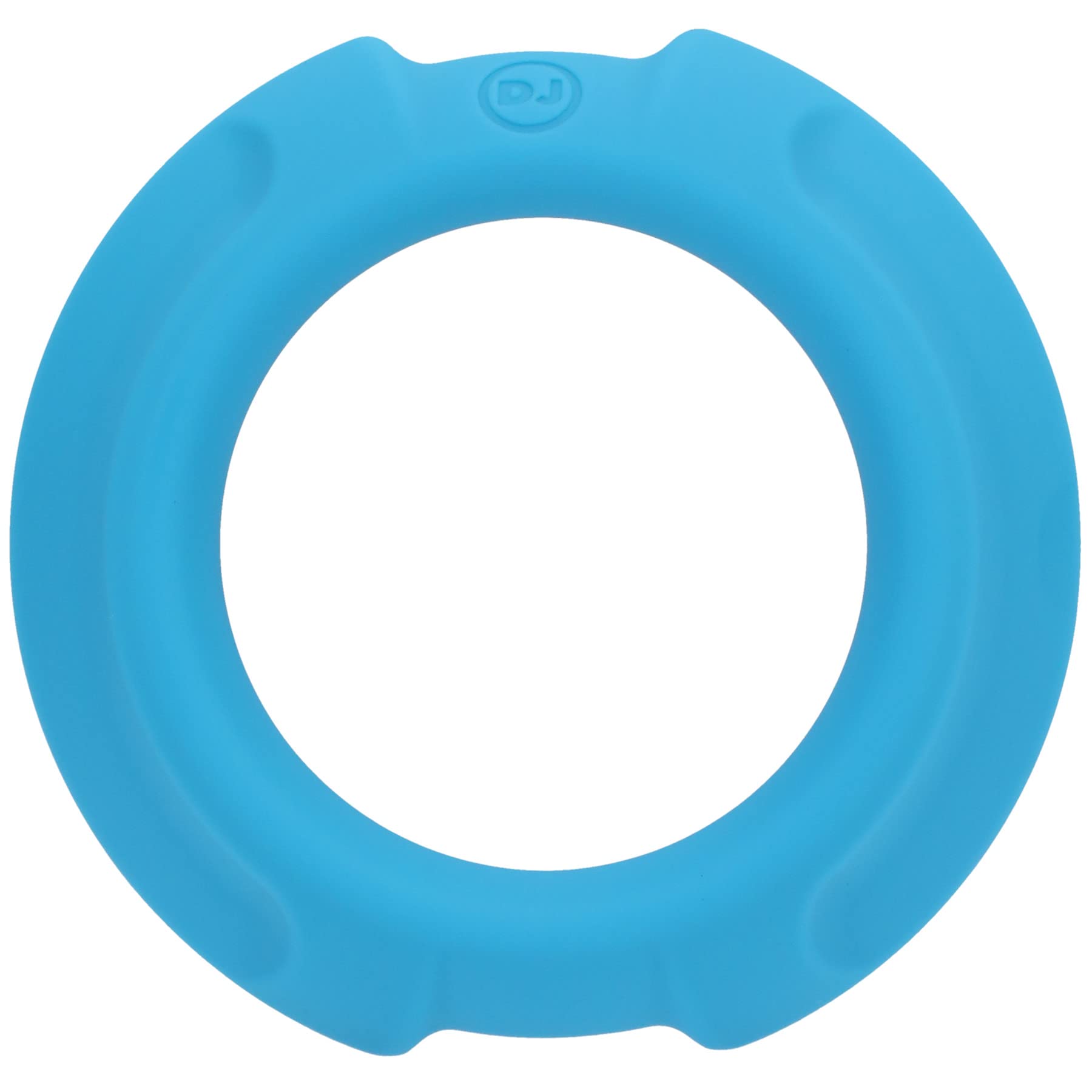 Pene Doc Johnson OptiMALE FlexiSteel de silicona suave con núcleo metálico interior, 43 mm, azul