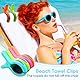 8 Stück Handtuchklammern für Strandliegen, Strandtuchklammern Groß, Winddichte Strandtuch Klammern, Handtuchclips für Strandliegen, Handtuch Klammern für Kleidung, Sonnenliegen, Badetuch, Esstisch