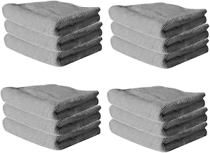 OKUMEYR 12 Peças Toalha De Cozinha Toalhas De Limpeza De Chão Toalha De Mão De Cozinha Pano De Cozinha Toalhas De Prato De Cozinha Pano De Limpeza De Microfibra Panos De Lavagem