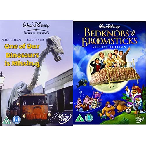 One Of Our Dinosaurs Is Missing [DVD] & Bedknobs and Broomsticks DVD Special editions