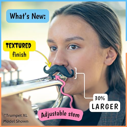 Brasstache B-CL01 Clarinet-Stache - Clip-On Mustache thumb #3