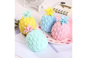 4 Pcs Pineapple Orbeez Stress Balls For Pressure Release Party Gifts