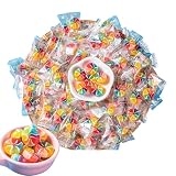 Lunaeturn Bonbons Durs en Vrac Style Moulin à Vent 200g –Dures aux Fruits Petits Bonbons Colorés et Fruités Idéal pour Fêtes Anniversaires et Événements