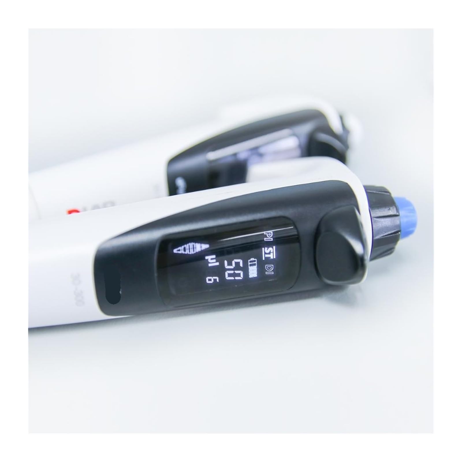 Pipette, Elektronische Pipette 0,5:1000ul Hochpräzise Einkanalpipette Mikroelektrisch einstellbare Laborpipette(DPette plus 30-300ul)