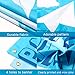 TICIAGA Paper Plane Toss Game Banner, Throwing Target Banner for Glider Airplane, Fun Add-on Toys for Flying Paper Plane, Outdoor Sport Activity for Kids, Airplane Theme Birthday Party Decoration