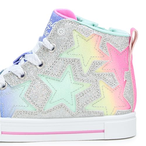 Skechers Girl's Twinkle Sparks-Stellar Star Sneaker4