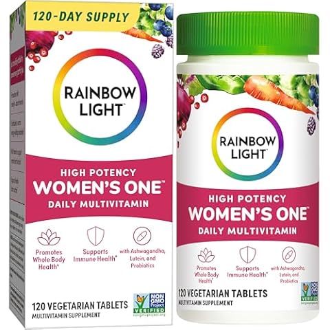 Rainbow Light Multivitamin Womens One, Powder, 120 Count Cover