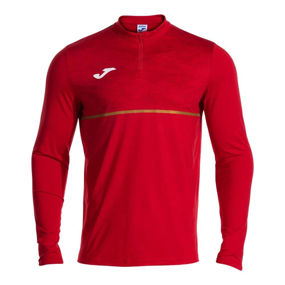 Joma Men's Rouge Long-Sleeved 1/2 Zip Jersey Record Iii