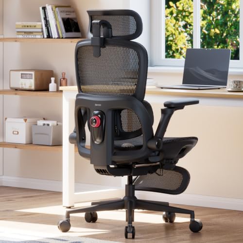 Image of SIHOO B300 Pro Ergonomic Office Chair with Footrest, 4D Lumbar Support