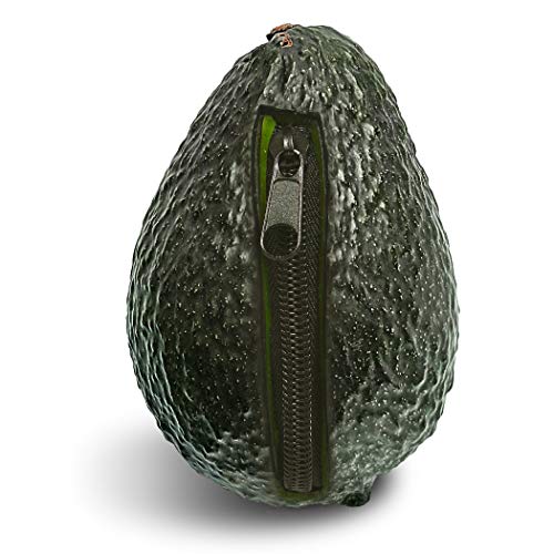 Avocado Coin Purse Pouch | Realistic Looking Avocado Wallet | Funny Novelty Gifts For Avocado Lover | Avocado Decor Decorations Accessories