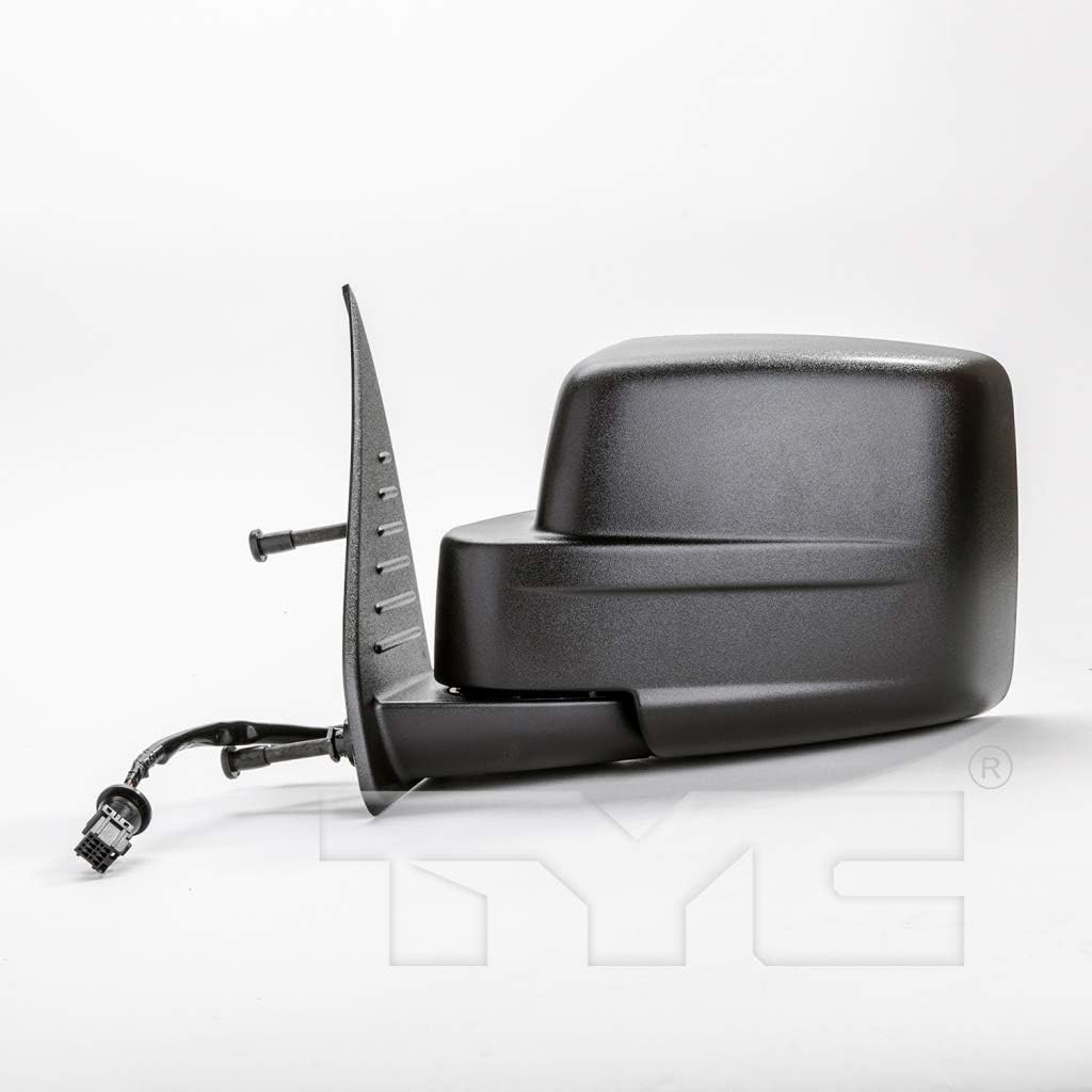 For Jeep Liberty 2008 09 10 11 2012 Door Mirror Driver Side | Power | Heated | Textured | Replacement For 68067153AC | CH1320371