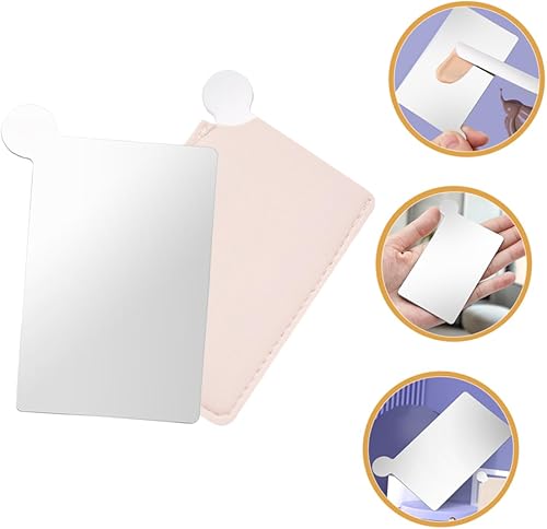 Makeup Mirror Palette Desk Mirror Makeup Foundation Blending Tray Pigment Mixing Tool Cosmetic Plate