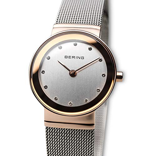 Image of Bering Women's Quartz Movement Watch - Classic Collection with Stainless Steel and Sapphire Glass 10126-XXX