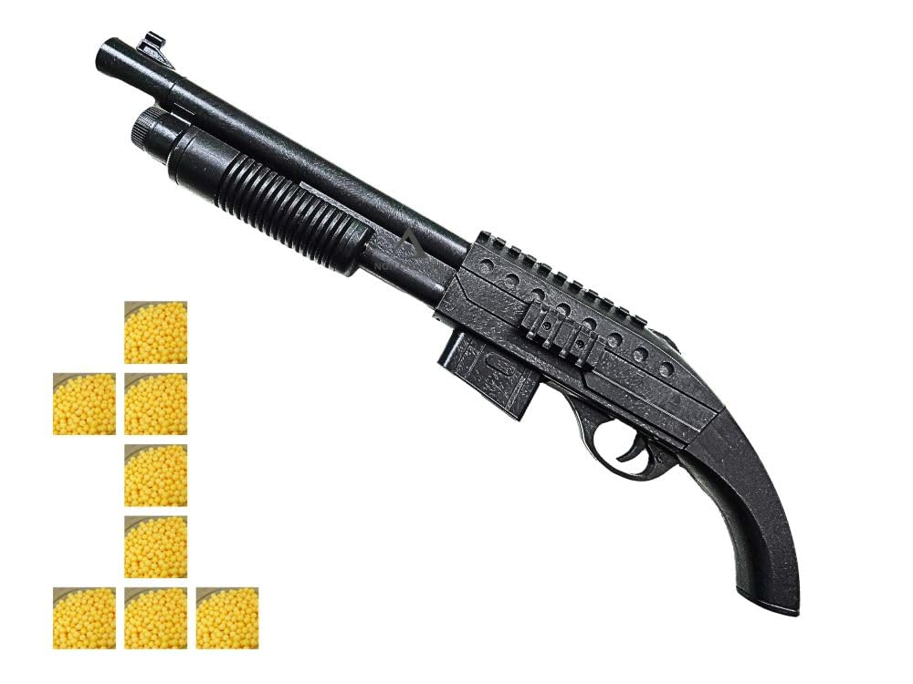 Pegasos® Short Gun Toy with BB Bullets – The Perfect Long-Range Shooting Gift for Kids, Safe Design for Boys & Girls, Ideal for Outdoor Play and Target Games