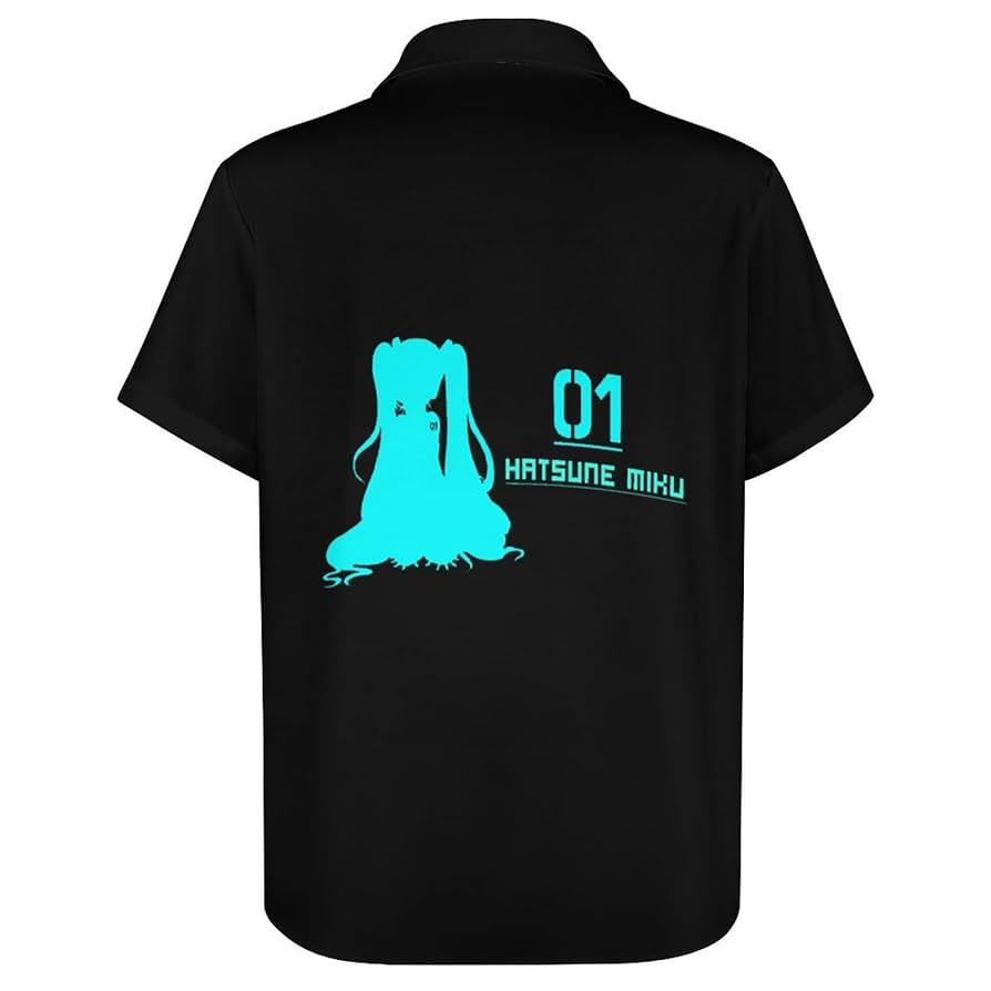 初音ミク アロハシャツ Amazon.co.jp: アロハシャツ メンズ 初音ミク 半袖 夏
