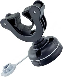 BESPORTBLE Kayak Accessories Kayak Paddle Holder: Kayak Track Mount for Paddles, Stake Out Pole for Kayak, Kayak Paddle Mount for Kayaks Paddle Accessories 1pc Black Paddle Board Accessories