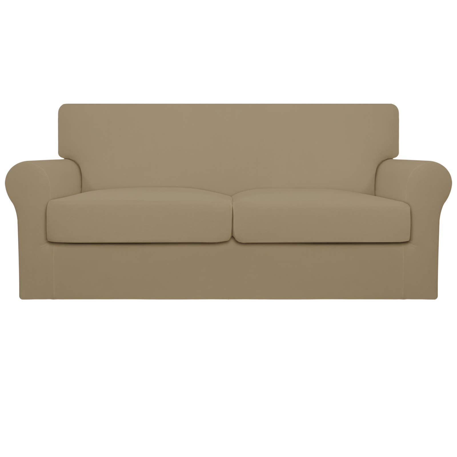Easy-Going Stretch Oversized Loveseat Couch Cover for 2 Cushion Washable