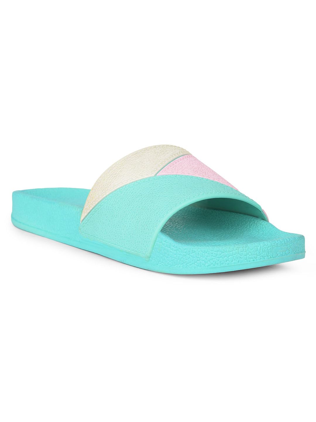 Women Mule Slippers - Green (3Uk)-image-46