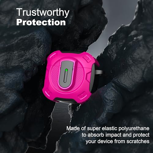 Image of RFUNGUANGO for AirPods 4 Case, Rose Red