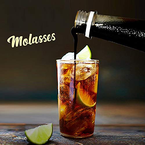 Image of Dhampure Speciality Sugarcane Molasses Syrup 2400ml (3 x 800ml) Kakvi | Raab | Liquid Jaggery | Baking & Cooking | Thick Caramel Flavour | No Artificial Colours
