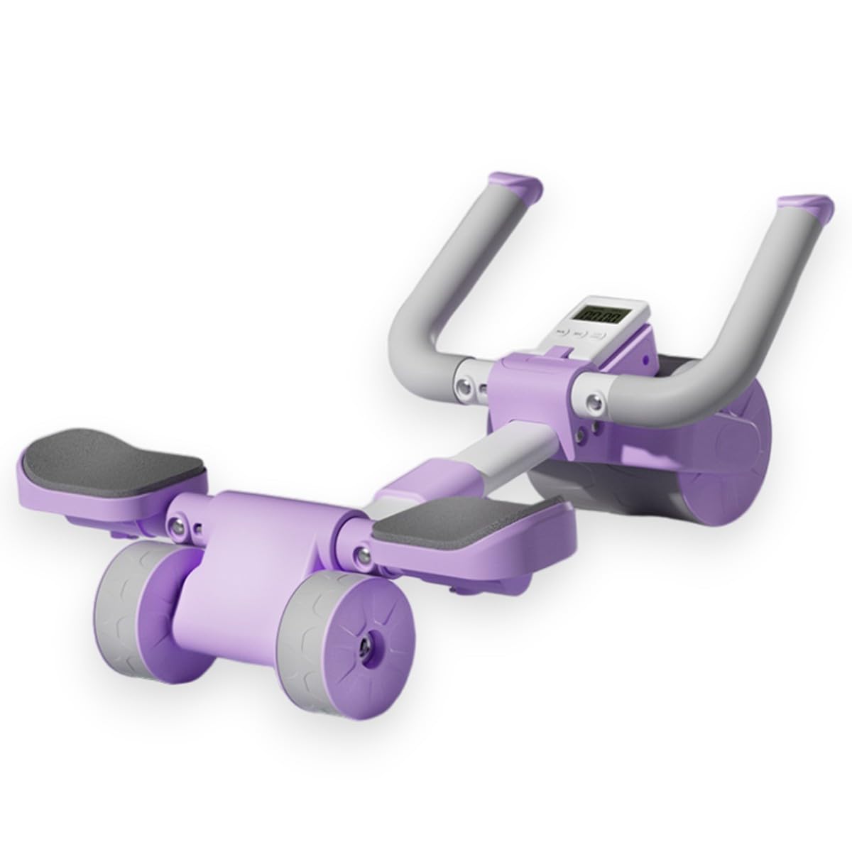 TLISMI Automatic Rebound Abdominal Curling Upgraded 3-Wheel Designed Exercise Elbow Support Roller with timer & Mobile Holder Silent Rolling Thick Wheels for Core Fitness Workout & Training Home Gym (B0CKJ5G1PH) Amazon Price History, Amazon Price Tracker