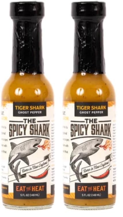 The Spicy Shark Tiger Shark Ghost Pepper - Brand Featured on Hot Ones (Pack of 2) image 3