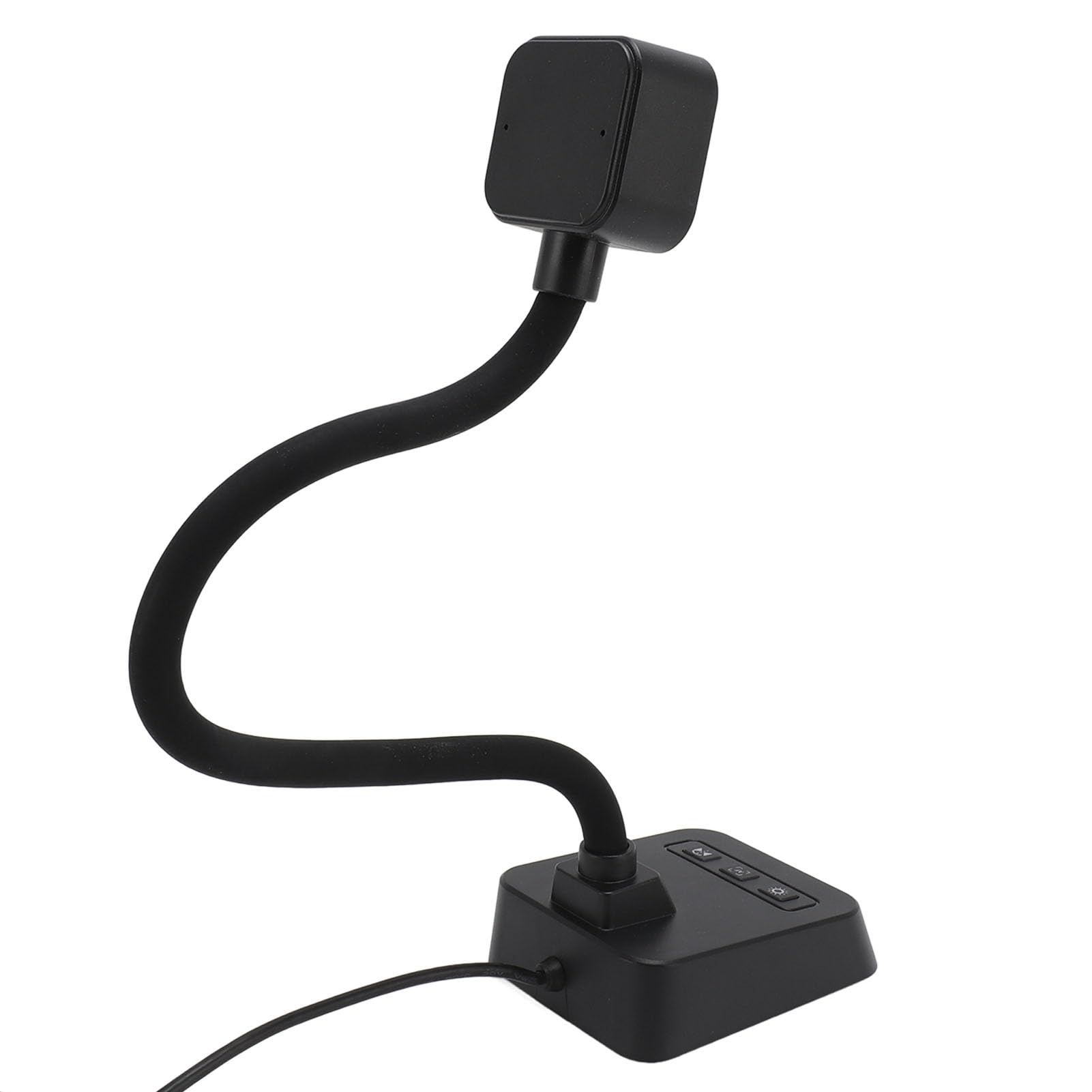 Zunate Cámara de Documentos USB Flexible de 13 MP de Alta Definición para Escaneo de Documentos y Videoconferencias Diseño de Gran Angular