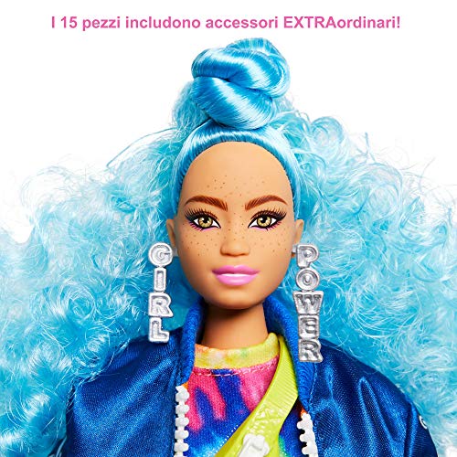 Barbie Extra Bambola Curvy con Capelli Ricci