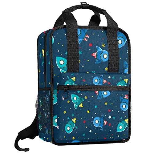 Sac à dos pour garçons et filles avec bretelles réglables motif lama amusant
