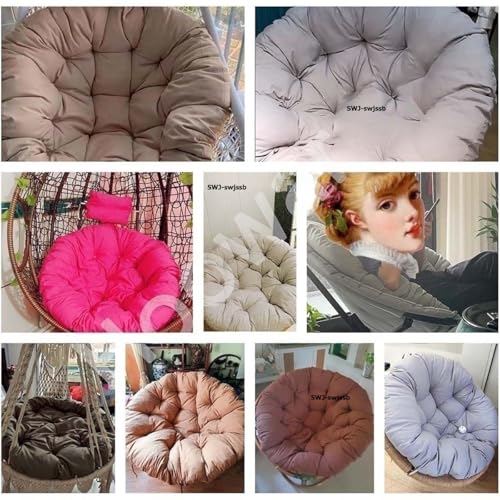 Coussin Papasan 160cm gris foncé imperméable et résistant aux UV