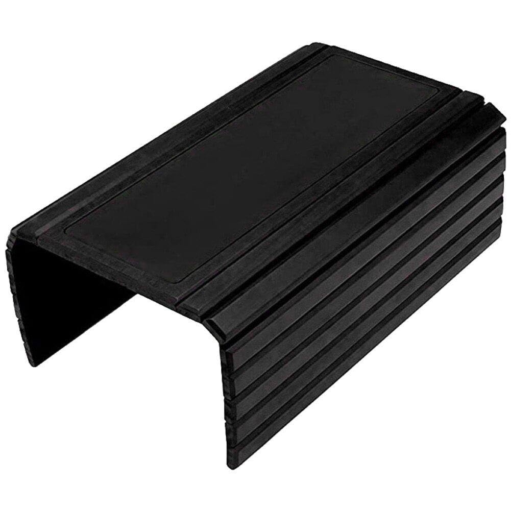 Hiyyfloy Sofa Arm Tray Wooden Armrest Tray Foldable Sofa Organiser Non-Slip Couch Protector For Drinks, Snack Magazine Laptop